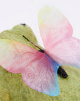 Butterfly Frog Felt Critter Ornament