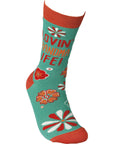 Lovin' Grandma Life Socks