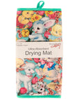 Vintage Easter Drying Mat