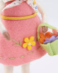 Flower Basket Cow Critter
