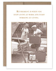 Working At Living Retirement Card