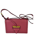 Loewe Medium Barcelona Pink Leather Shoulder Bag