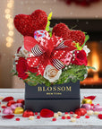 Valentine Forever Flowers Soap Gift Box