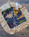 Dinosaur Teether Blanket