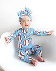 Bamboo Baby Pajama Sleepies Little Baby Zip Bambino
