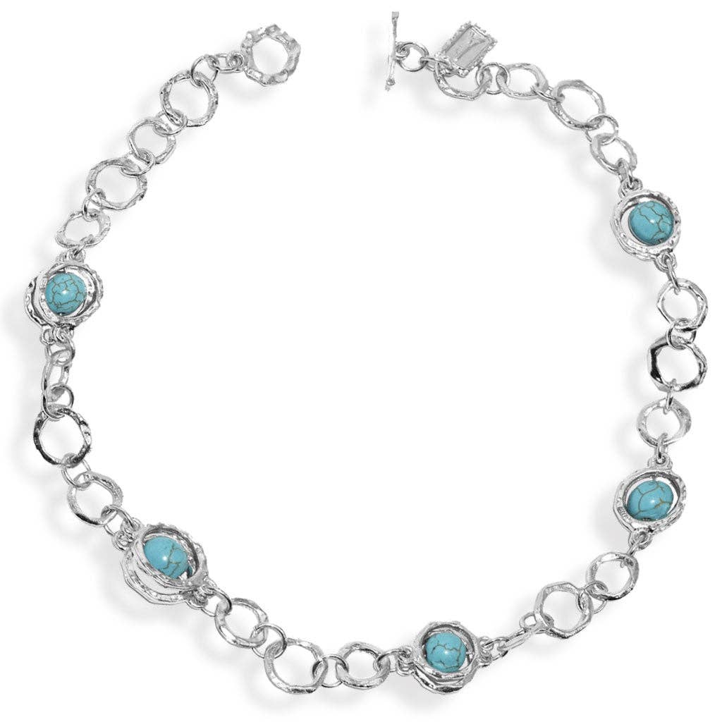 Karine Sultan Natural Beads Collar Necklace