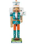 Miami Dolphins - Football Collectible Nutcracker