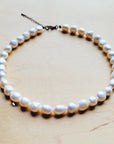 Genuine Freshwater Pearl Collar Necklace Wedding Collection 258g