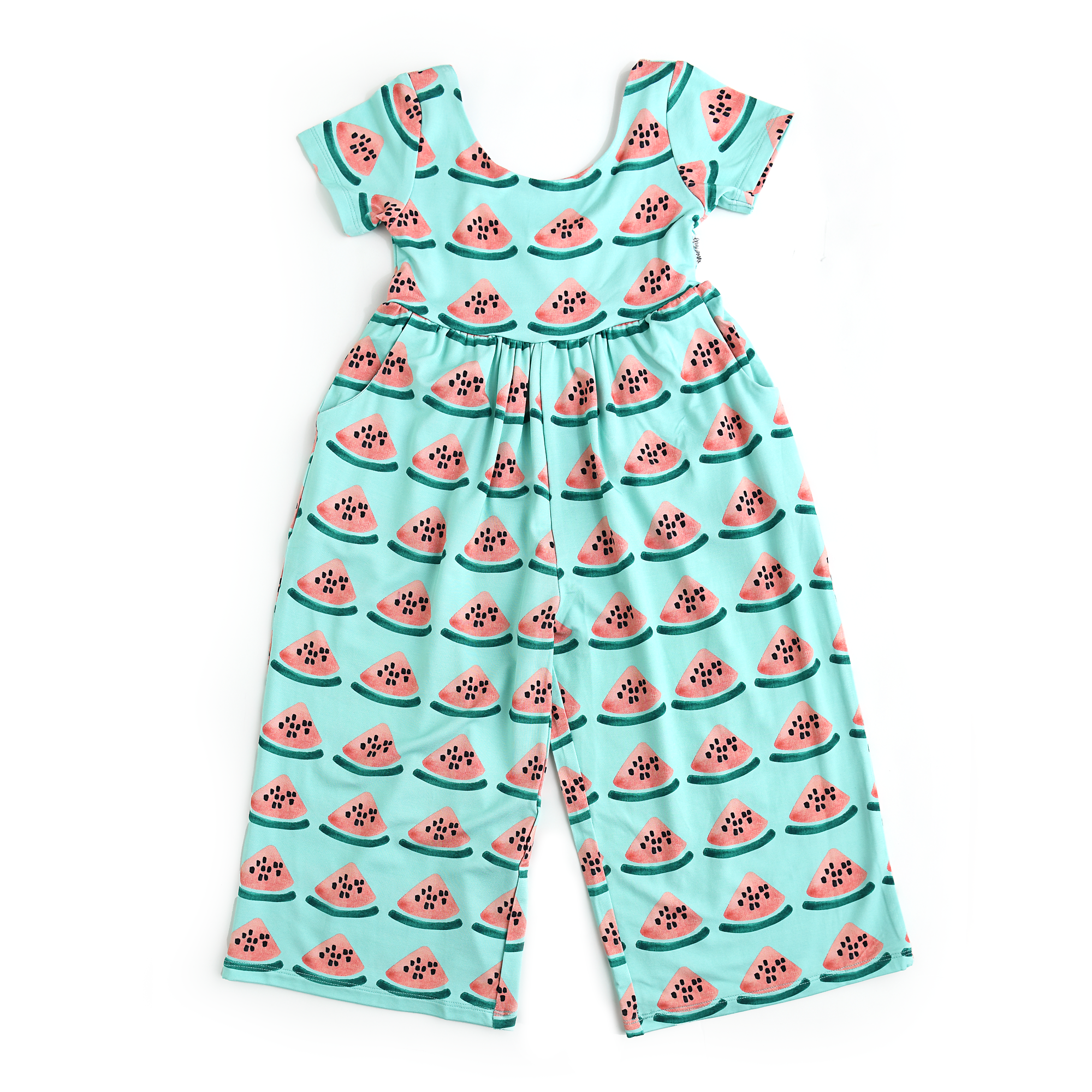Gigi and Max Cameron Watermelon Romper