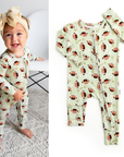 Bamboo Baby Pajama Sleepies Little Baby Zip Madden Football