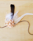 Boho Western Wedding Floral Hat Band Only Blush 952p
