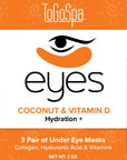 To Go Spa Eyes Coconut & Vitamin D Hydration