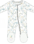 finn + emma Organic Cotton Bunny Footie