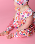 Gemma Ruffle Peplum Set