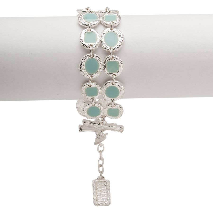 Karine Sultan Confetti Line Bracelet