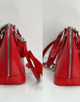 Louis Vuitton Alma BB Epi Coquelicot Handbag