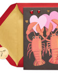 Papyrus Lobster Valentine's Day Card