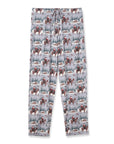 Adult Bamboo Pajama Pants - Cowboy Christmas Western