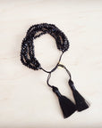 Midnight Tassel Drawstring Bracelet 811m