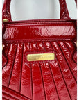 Isabella Fiore Red Patent Leather Hand bag