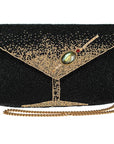 Mary Frances Olive You Crossbody Clutch
