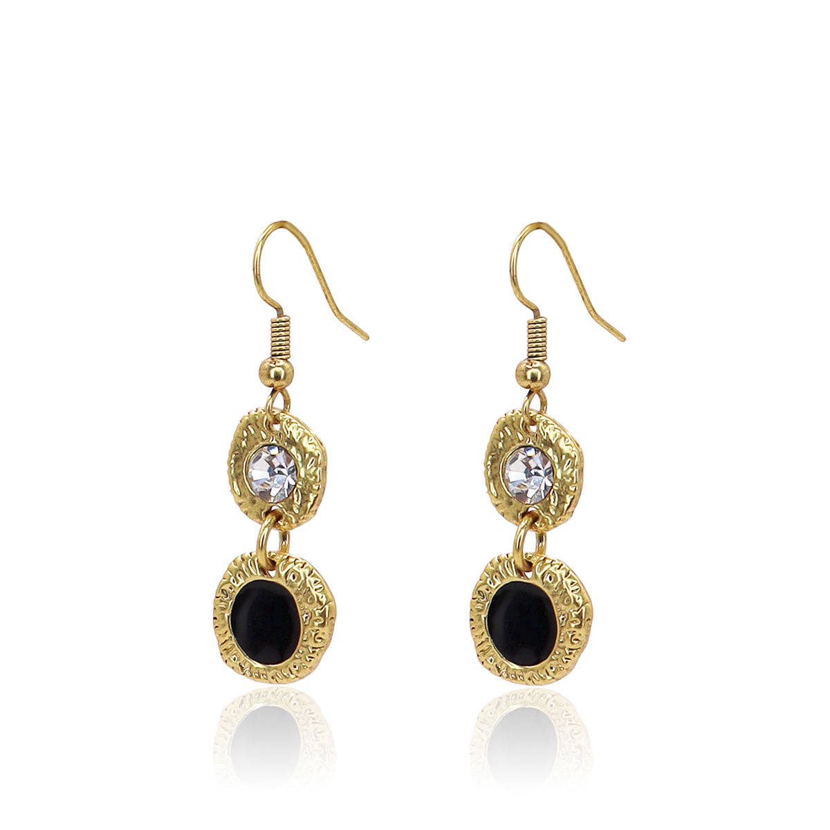 Karine Sultan Midnight Glamour Earrings