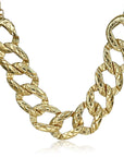 Oversize Curb Link Collar Necklace
