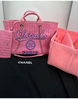 Chanel Medium Deauville Pink Tote