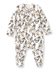 Wild Horses Bamboo Zipper Romper - NB