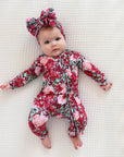 Gigi and Max McKenna Ruffle Zip Romper