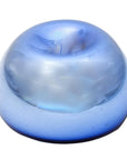 NOVICA Handmade Blue Opal Blown Glass Bowl