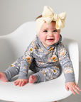 French Terry Bamboo Two Piece Hoodie Set Elodie Floral