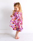 Girls Clothes Dress Tie Twirl Dress Kaia