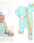 Gigi and Max Bailey Bunny Ruffle Zip