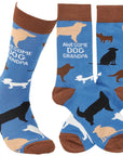 Awesome Dog Grandpa Socks