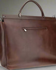 Brunello Cucinelli Men's Leather Travel Bag