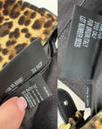 Prada Cavallino Leopard Calf Hair Shoulder Bag