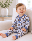 Football Baby Romper – Bamboo Soft, Sporty & Snuggle-Ready