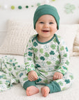 Shamrock Bamboo Baby Romper – Soft & Eco-Friendly Irish Gift
