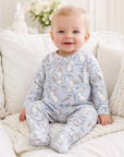 Cottontail Crew Soft Bamboo Easter Zipper Romper for Baby