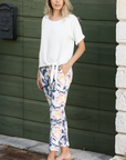 Cherishh Made In Italy Linen Top C6107