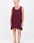 Tina Stephens Adelyn Silk A-Line Dress DT209