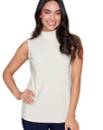 Compli K Sleeveless Mock Neck Top 33777