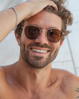 WATERMILL-REVERE 18K SUNGLASSES