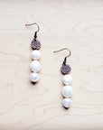 Genuine Freshwater Potatoe Pearl Earrings Wedding Collection 220i