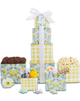 Sweet Sunshine Floral Summer Gift Tower