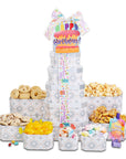 Happy Birthday Gift Tower of Treats