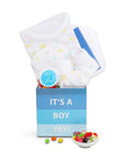 It's A Boy New Baby Gift Basket