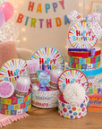 Happy Birthday Buttercream Spa Wishes Gift Tower
