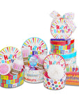 Happy Birthday Buttercream Spa Wishes Gift Tower